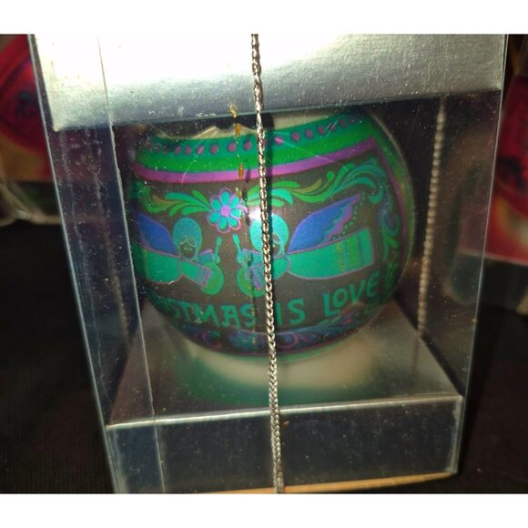 Set Of 3 Vintage Hallmark Mid Mod Tree Trimmer Christmas Ornaments In Box With R - Picture 7 of 15